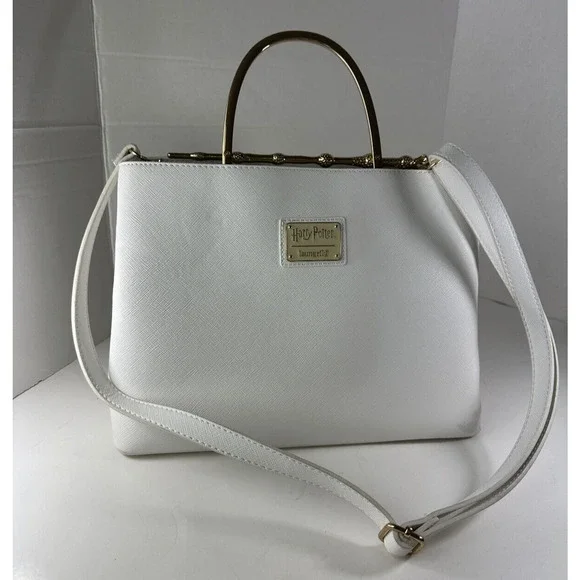 Loungefly ⚡️Harry Potter Deathly Hallows Elder Wand Crossbody Handbag Purse Bag - Picture 2 of 16